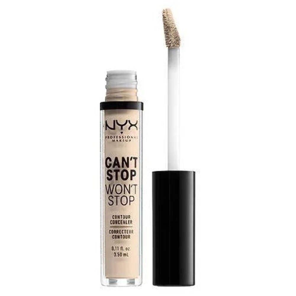 NYX Professional Makeup Can't Stop Won't Stop Contour Concealer – 02 Fair, Full
